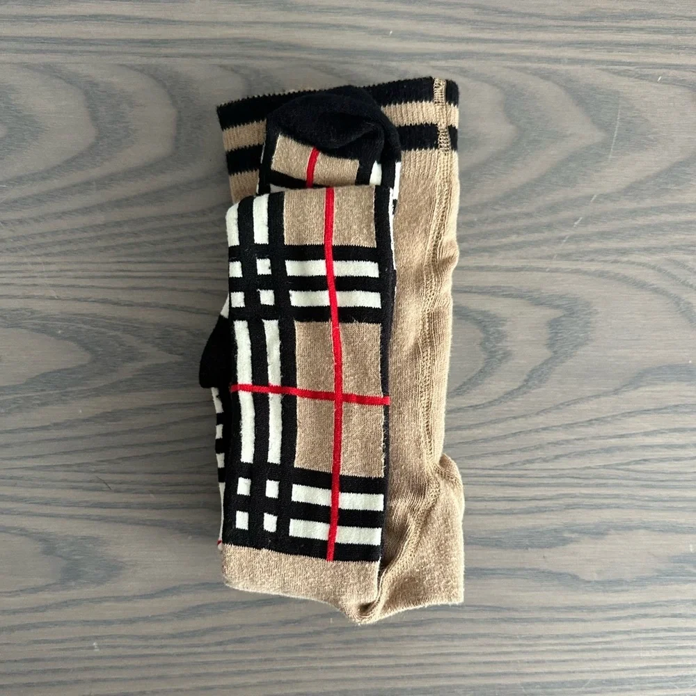 BURBERRY GIRLS VINTAGE CHECK TIGHTS